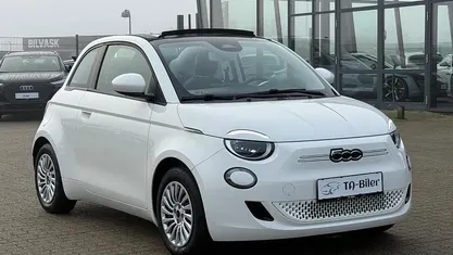 Brugt Fiat 500e Icon 86 kW (118 HK) 2023 Hvid Cabriolet