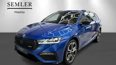 Blåmetal Brugt 2022 Skoda Octavia RS Stationcar | 274.900 kr. (Lidt for dyr)