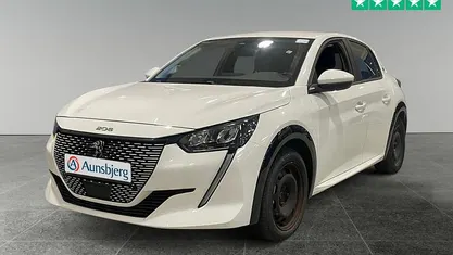 Hvid Brugt 2021 Peugeot e-208 Active Hatchback | 119.500 kr. (Fair pris)