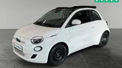 Hvid Brugt 2023 Fiat 500e Icon Cabriolet | 164.500 kr. (Lidt for dyr)