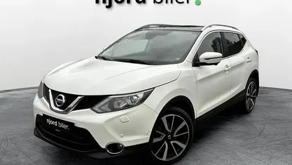 Hvid Brugt 2015 Nissan Qashqai Acenta SUV | 99.700 kr. (Fair pris)