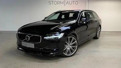 Brugt Volvo V90 Momentum 190 HK (139 kW) 2019 Sortmetal Stationcar