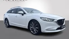 Hvidmetal Brugt 2019 Mazda 6 Optimum Stationcar | 219.900 kr. (Fair pris)