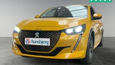 Gul Brugt 2021 Peugeot e-208 Allure Hatchback | 129.500 kr. (Fair pris)