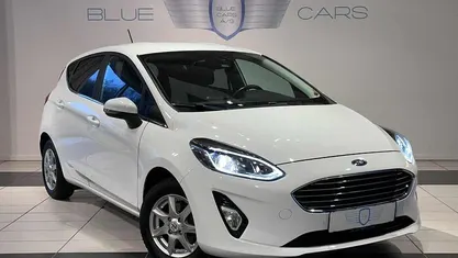 Hvid Brugt 2018 Ford Fiesta Titanium Hatchback | 86.900 kr. (God pris)