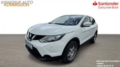 Hvid Brugt 2014 Nissan Qashqai Visia SUV | 72.900 kr. (Fair pris)