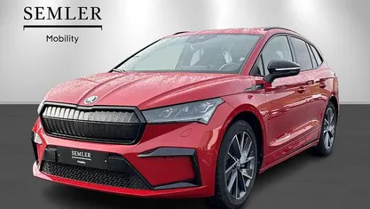 Rødmetal Brugt 2023 Skoda Enyaq iV SportLine SUV | 219.900 kr. (God pris)