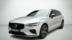 Sølvmetal Brugt 2021 Volvo V60 R-Design Stationcar | 319.900 kr. (Fair pris)