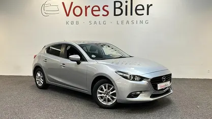Sølvmetal Brugt 2019 Mazda 3 Vision Hatchback | 119.900 kr. (Fair pris)