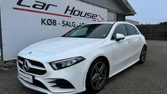 Hvidmetal Brugt 2018 Mercedes A180 AMG line Hatchback | 199.900 kr. (Fair pris)