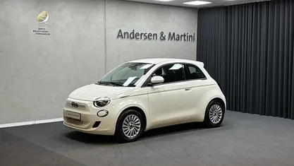 Hvid Brugt 2024 Fiat 500e Icon Hatchback | 114.900 kr. (Fair pris)