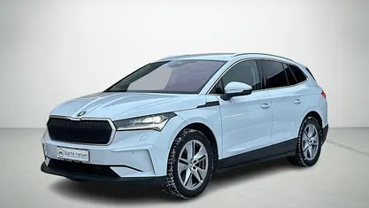 Hvid Brugt 2022 Skoda Enyaq iV Loft SUV | 224.700 kr. (God pris)
