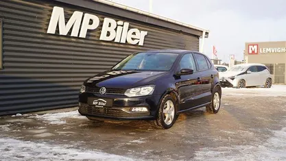 Sort Brugt 2016 VW Polo Comfortline Hatchback | 69.900 kr. (God pris)