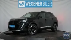 Sortmetal Brugt 2021 Peugeot e-2008 GT SUV | 144.400 kr. (Fair pris)