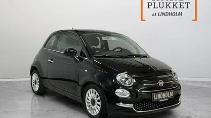 Sortmetal Brugt 2016 Fiat 500 Lounge | 74.900 kr. (Fair pris)