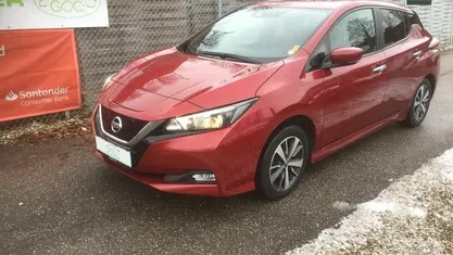 Brugt Nissan Leaf Acenta 110 kW (150 HK) 2018 Rødmetal Hatchback