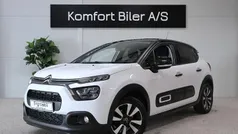 Hvid Brugt 2023 Citroën C3 PureTech Hatchback | 89.900 kr. (God pris)