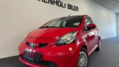 Rød Brugt 2007 Toyota Aygo Hatchback | 27.900 kr. (Fair pris)