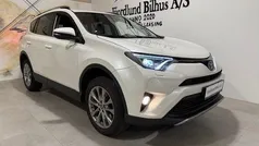 Perlemorshvid Brugt 2018 Toyota RAV4 Hybrid H3 SUV | 199.900 kr. (Super pris)