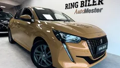 Gul Brugt 2021 Peugeot 208 Active Hatchback | 104.800 kr. (Fair pris)