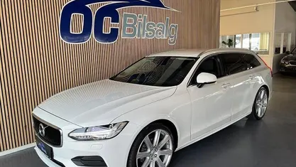 Hvidmetal Brugt 2019 Volvo V90 Momentum Stationcar | 209.800 kr. (Fair pris)