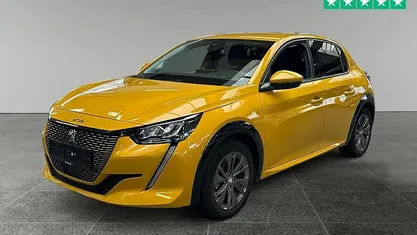 Gul Brugt 2021 Peugeot e-208 Allure Hatchback | 117.500 kr. (Fair pris)