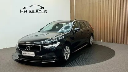 Brugt Volvo V90 Momentum 190 HK (139 kW) 2020 Sort Stationcar