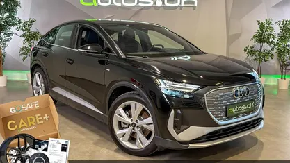 Brugt Audi Q4 Sportback e-tron S-Line 210 kW (286 HK) 2024 Sort SUV