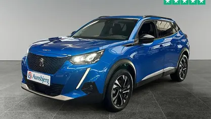 Blå metal Brugt 2022 Peugeot e-2008 Allure SUV | 134.500 kr. (Fair pris)