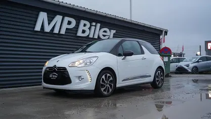 Hvid Brugt 2015 DS Automobiles DS3 Hatchback | 44.900 kr. (Fair pris)