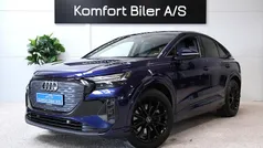 Mørkblåmetal Brugt 2022 Audi Q4 Sportback e-tron Advanced SUV | 288.900 kr. (Fair pris)