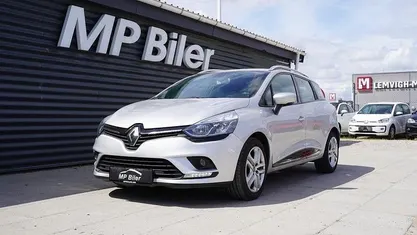 Sølvmetal Brugt 2018 Renault Clio GrandTour Zen Stationcar | 69.800 kr. (Fair pris)