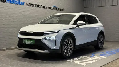 Hvidmetal Brugt 2025 Skoda Elroq Lodge SUV | 364.900 kr. (Fair pris)