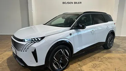 Brugt Peugeot e-5008 GT 154 kW (210 HK) 2025 Okenite white SUV