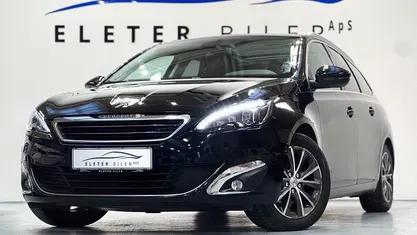 Sort Brugt 2017 Peugeot 308 Allure Stationcar | 79.900 kr. (Fair pris)