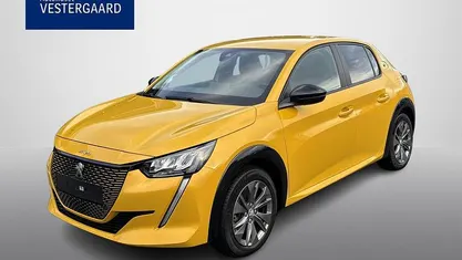Brugt Peugeot e-208 Active 100 kW (136 HK) 2022 Gul Hatchback
