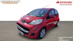 Rød Brugt 2009 Peugeot 107 Access Hatchback | 22.900 kr. (Fair pris)