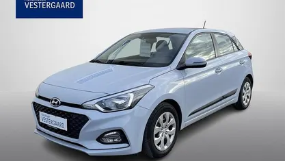 Brugt Hyundai i20 Trend 84 HK (61 kW) 2020 Blå Hatchback