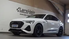 Hvid Brugt 2021 Audi e-tron S-Line SUV | 439.800 kr. (Fair pris)
