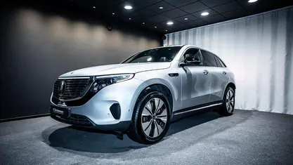 Brugt Mercedes EQC400 300 kW (408 HK) 2022 Farve: sølvmetal SUV