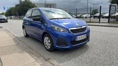 Farve ……………………………………………………………………. blåmetal Brugt 2020 Peugeot 108 Hatchback | 74.900 kr. (God pris)