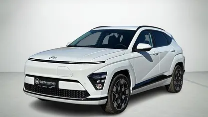 Hvid Ny 2025 Hyundai Kona Advanced SUV | 254.900 kr. (Fair pris)