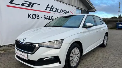 Hvidmetal Brugt 2019 Skoda Scala Style Hatchback | 144.900 kr. (Fair pris)