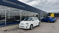 Hvid Brugt 2023 Fiat 500e Icon Hatchback | 127.700 kr. (Fair pris)