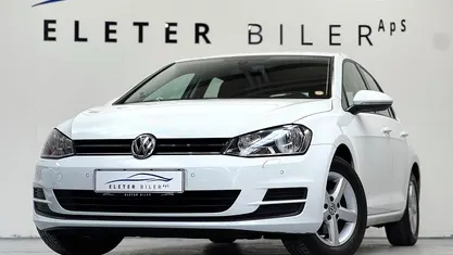 Brugt VW Golf VII Edition 122 HK (89 kW) 2014 Hvid Hatchback