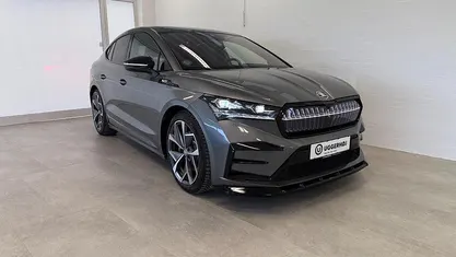 Brugt Skoda Enyaq iV RS 250 kW (340 HK) 2024 Koksmetal SUV