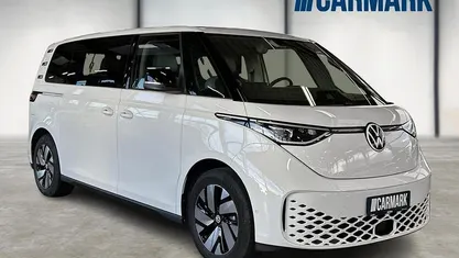 Hvid Ny 2025 VW ID. Buzz Pro MPV | 449.900 kr. (Fair pris)