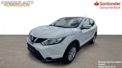Hvid Brugt 2017 Nissan Qashqai Acenta SUV | 118.900 kr. (Super pris)