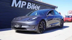 Gråmetal Brugt 2019 Tesla Model 3 Performance Sedan | 184.900 kr. (Fair pris)