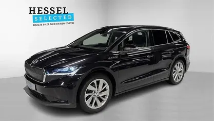 Brugt Skoda Enyaq iV 132 kW (180 HK) 2022 Sortmetal SUV
